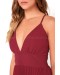 Depths Of My Love Wine Red Maxi Dress